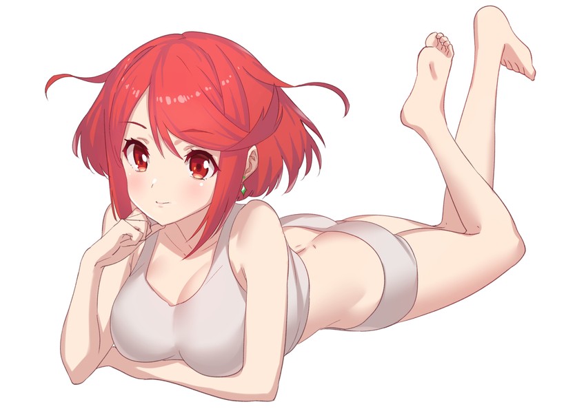 pyra (xenoblade chronicles and 1 more) drawn by green322