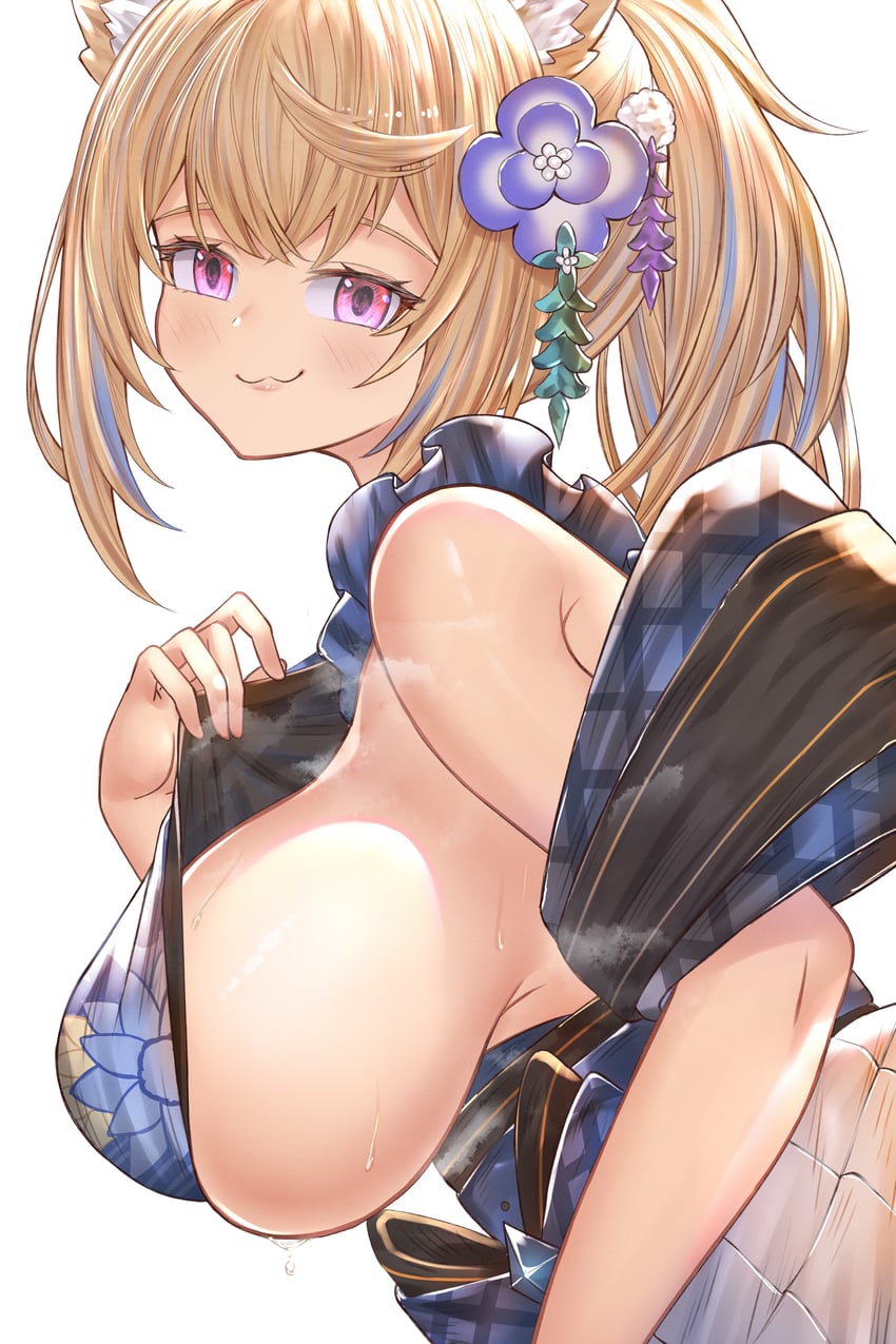 fuwawa abyssgard (hololive and 1 more) drawn by honkivampy
