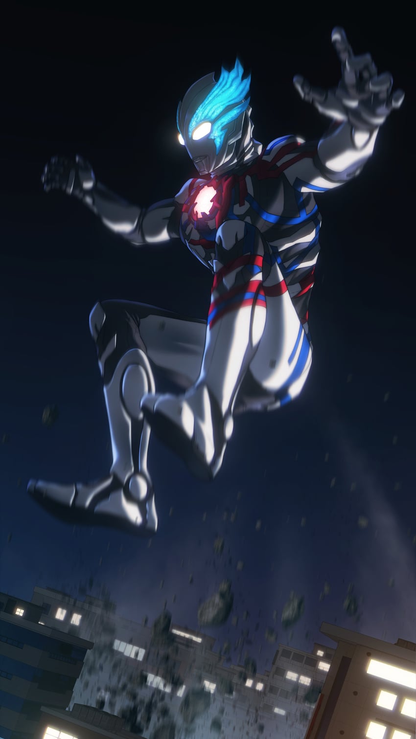 ultraman blazar (ultra series and 1 more) drawn by hohoken_z