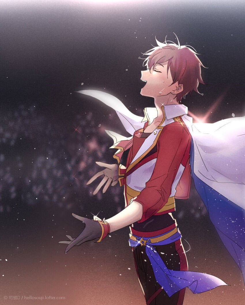morisawa chiaki (ensemble stars!) drawn by hellos
