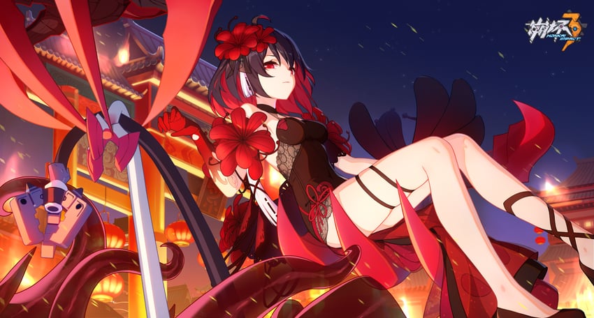 seele vollerei, seele, rozaliya olenyeva, and liliya olenyeva (honkai and 1 more)