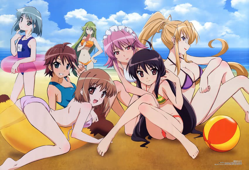 shana, yoshida kazumi, wilhelmina carmel, margery daw, ogata matake, and 2 more (megami magazine and 1 more) drawn by aizawa_sumie