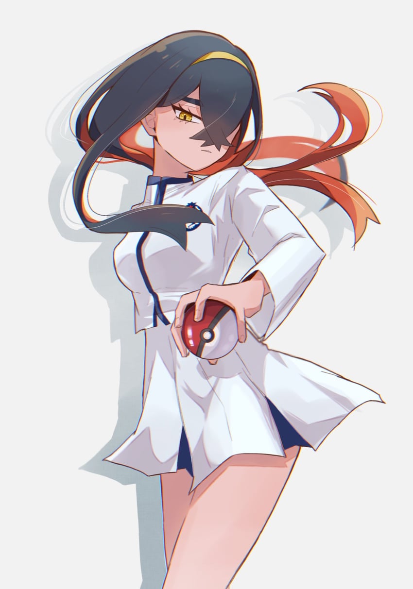 carmine (pokemon and 1 more) drawn by hasu_175