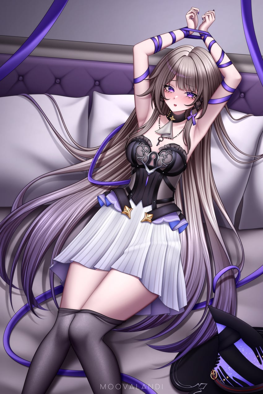 herta and the herta (honkai and 1 more) drawn by moovalandi