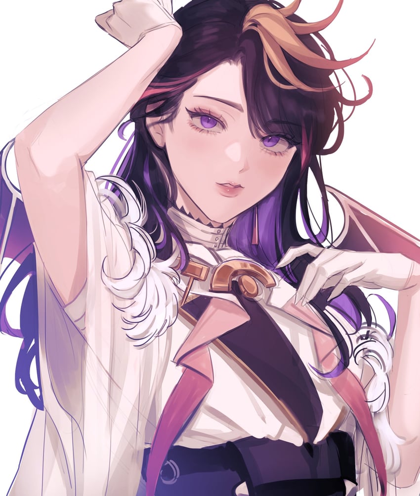 shu yamino (nijisanji and 1 more) drawn by tsuntsun_art