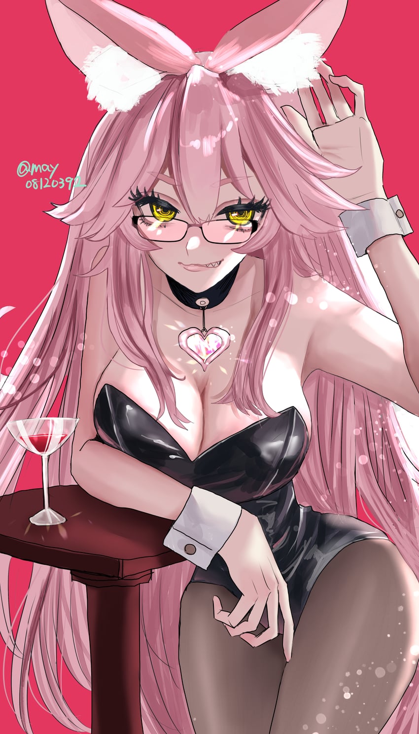 tamamo and koyanskaya (fate and 1 more) drawn by skeymd