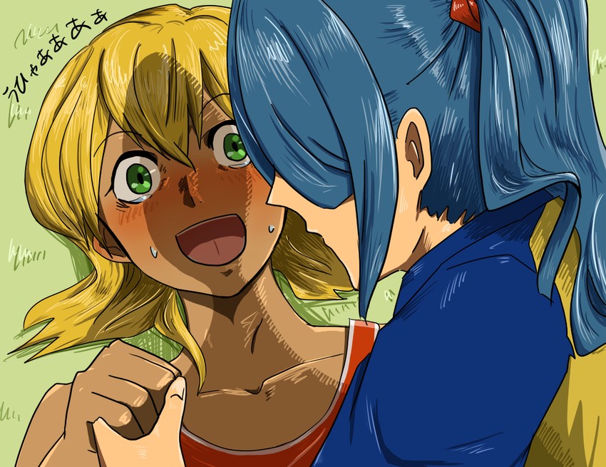 kazemaru ichirouta and miyasaka ryou (inazuma eleven) drawn by liang_zi