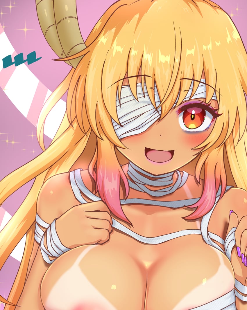 tohru (kobayashi-san chi no maidragon) drawn by reiwa_rerere