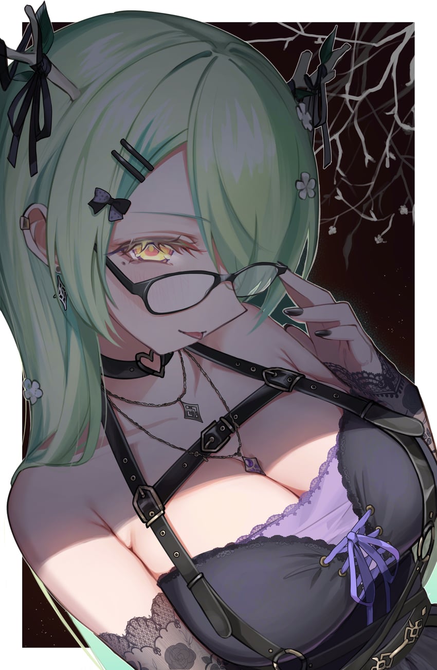 ceres fauna (hololive and 1 more) drawn by cauli