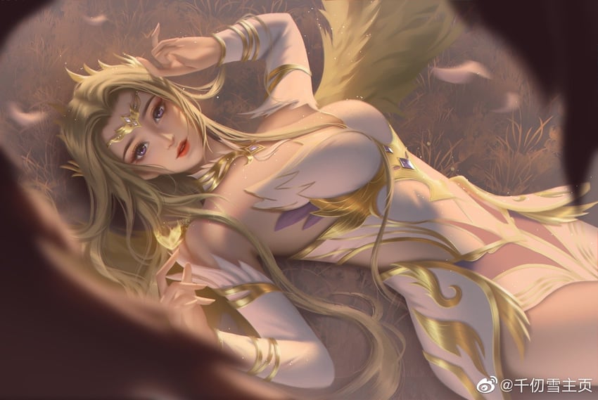 qian renxue (douluo dalu) drawn by deng_lei_ge_deng