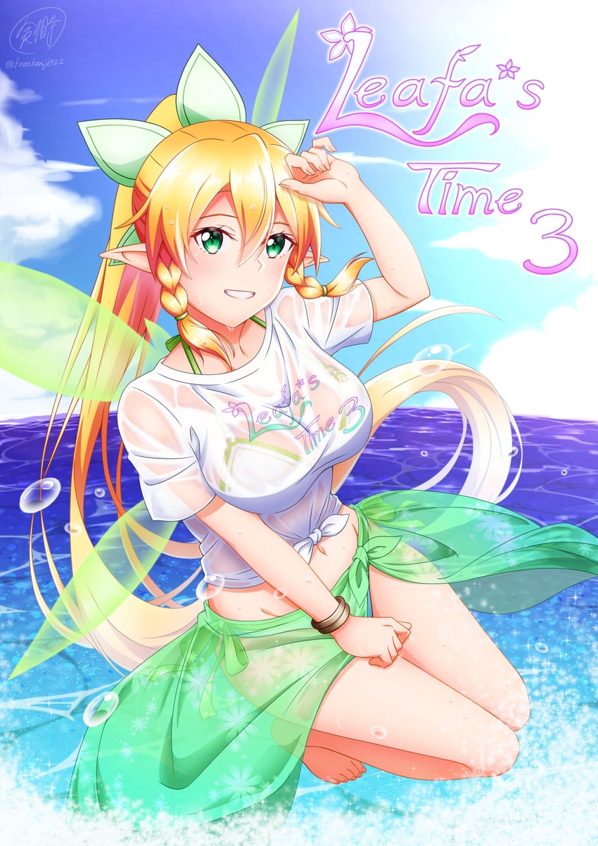 leafa (sword art online and 1 more) drawn by ken-ji