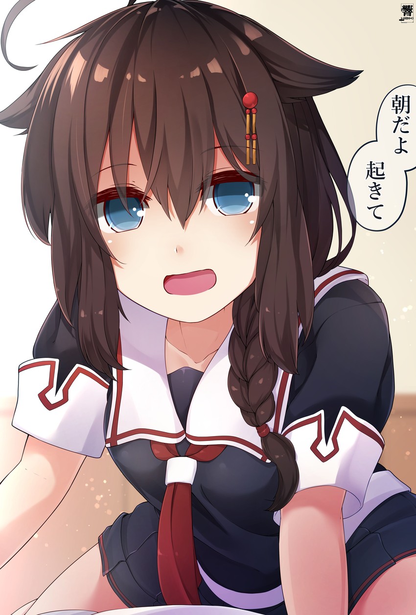 shigure and shigure kai ni (kantai collection) drawn by hibiki_(zerocodo)