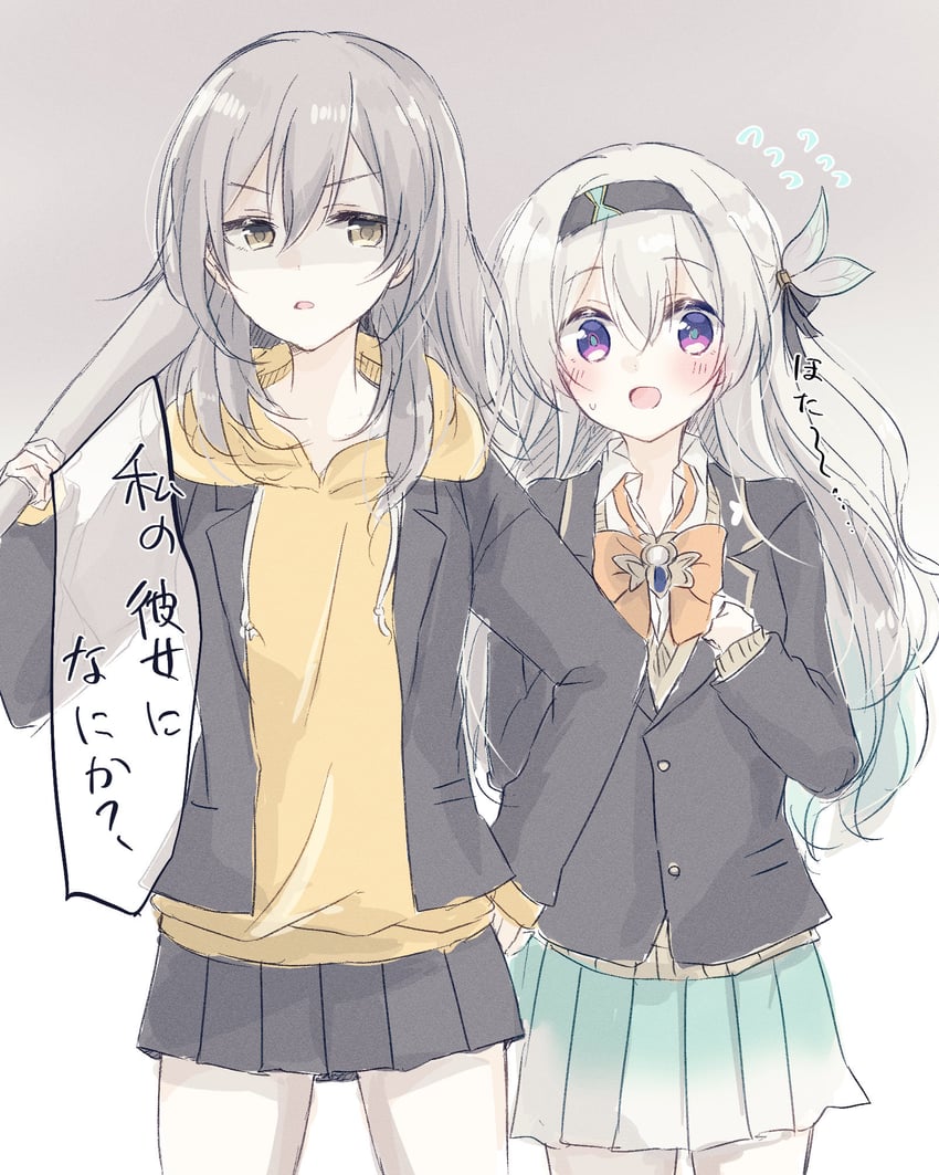 trailblazer, firefly, and stelle (honkai and 1 more) drawn by baran._(ba_ra_ran)