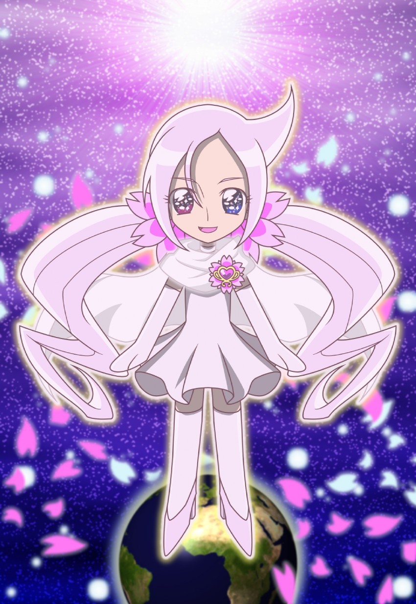 mugen silhouette (precure and 1 more) drawn by monyotarosu