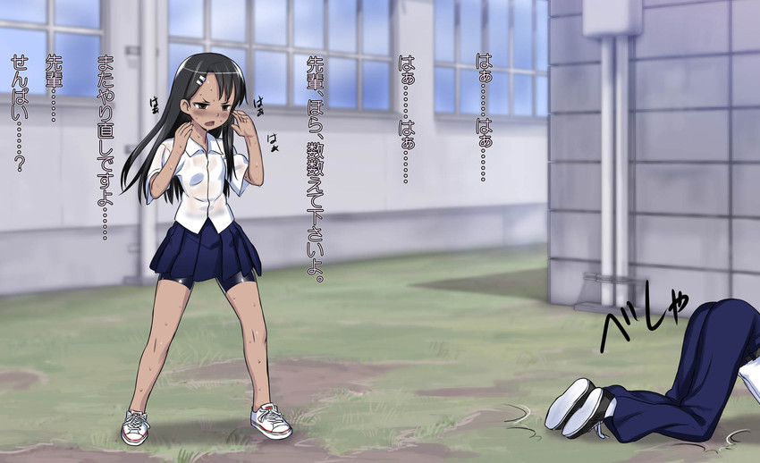 nagatoro hayase and hachiouji naoto (ijiranaide nagatoro-san) drawn by 774_(nanashi)