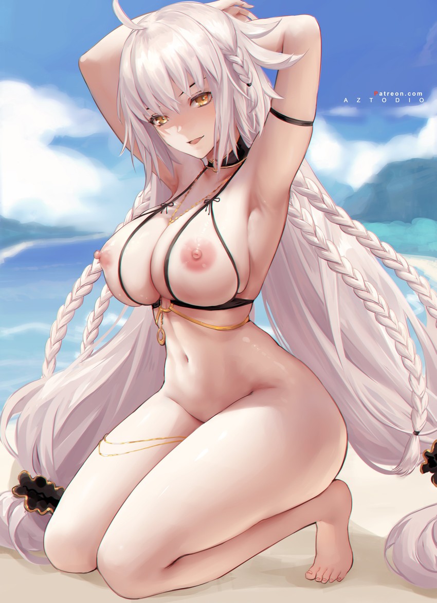 jeanne d'arc alter (fate and 1 more) drawn by aztodio
