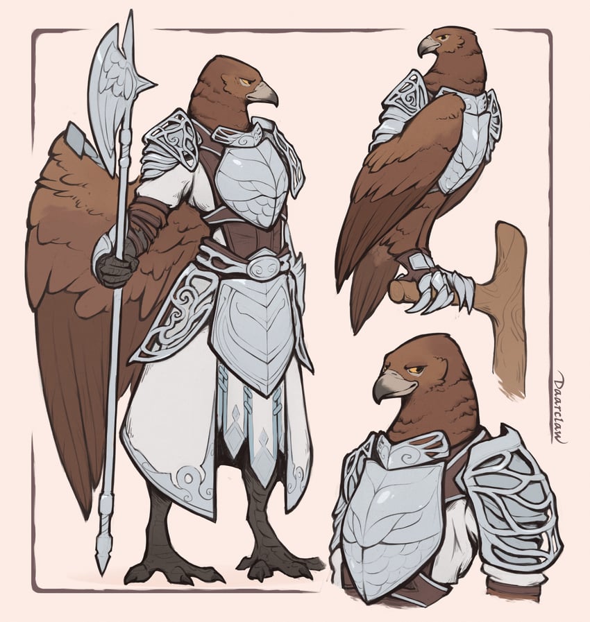 guardian (elden ring and 1 more) drawn by daarclaw