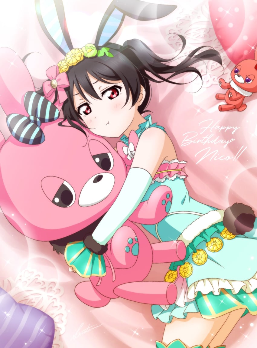 yazawa nico (love live! and 1 more) drawn by shiratama_(siratama_ll)