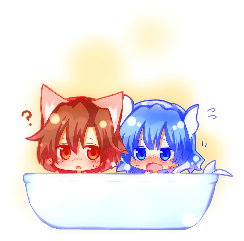 imaizumi kagerou and wakasagihime (touhou) drawn by totoharu_(kujirai_minato)