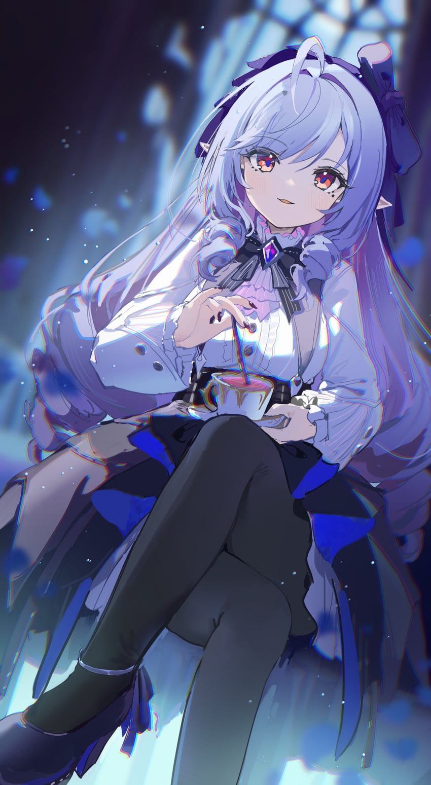 vivian banshee (zenless zone zero) drawn by coria