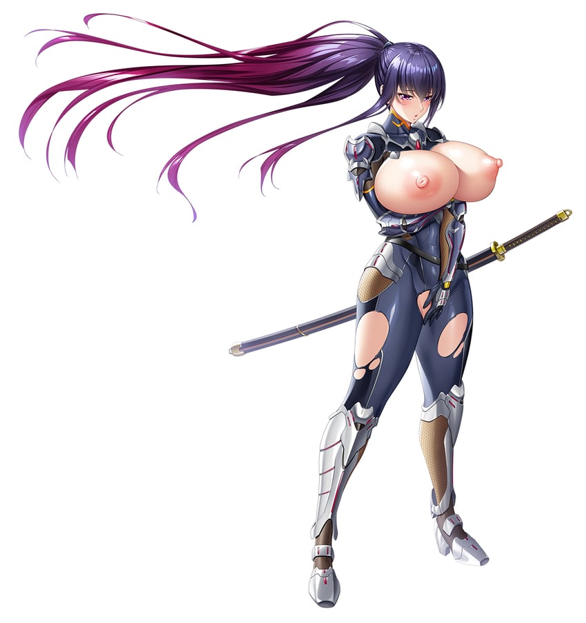 akiyama rinko (taimanin and 1 more) drawn by aoi_nagisa_(metalder)