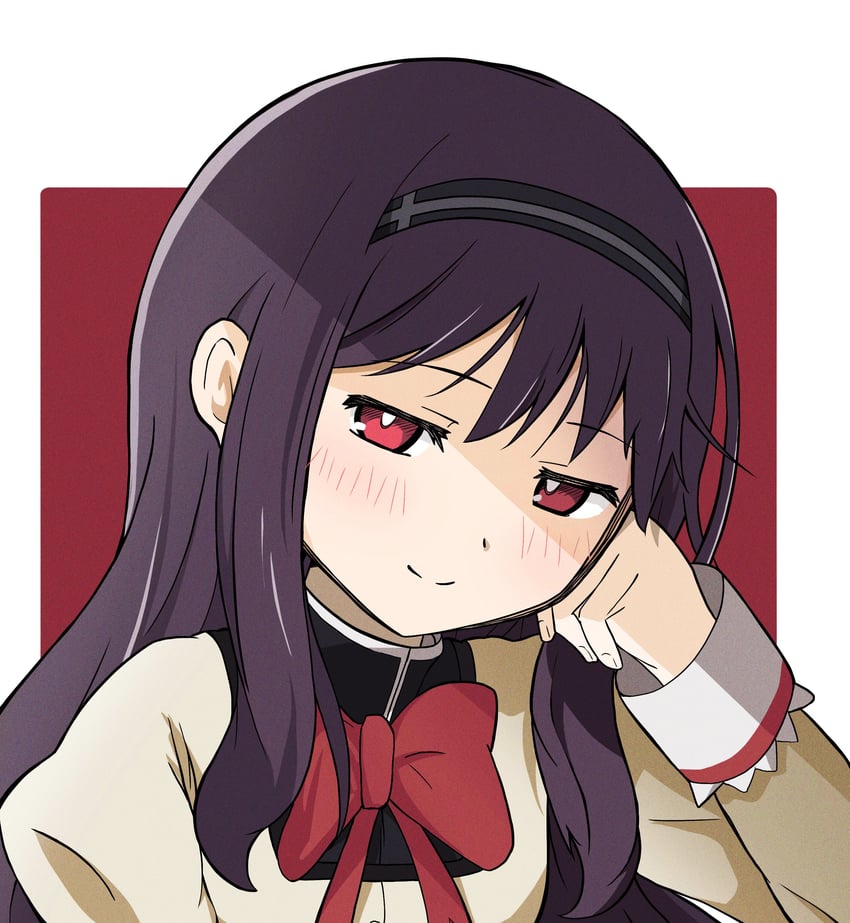 akemi homura (mahou shoujo madoka magica and 1 more) drawn by ukag_mdmg