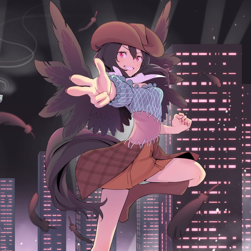 kurokoma saki (touhou and 1 more) drawn by kawayabug