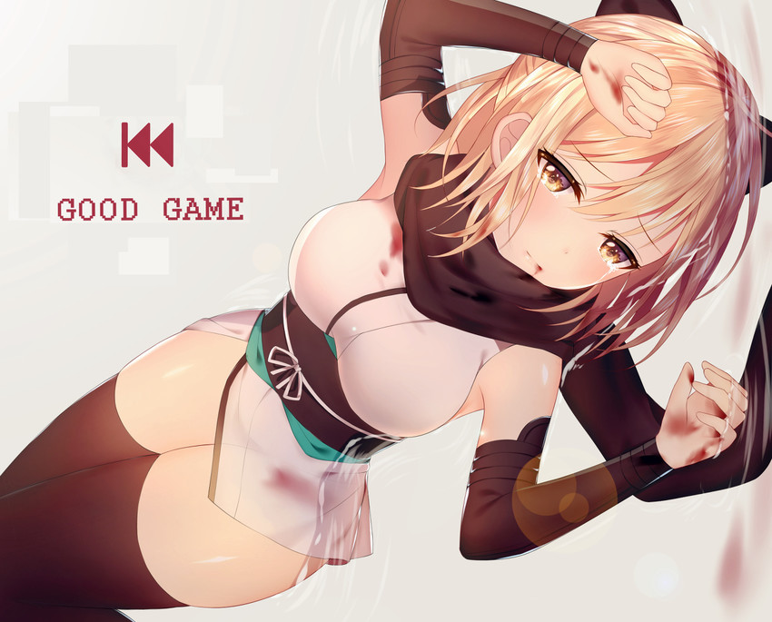 okita souji (fate and 1 more) drawn by junpaku_karen