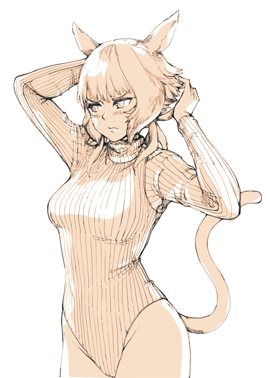 y'shtola rhul (final fantasy and 1 more) drawn by hjz_(artemi)