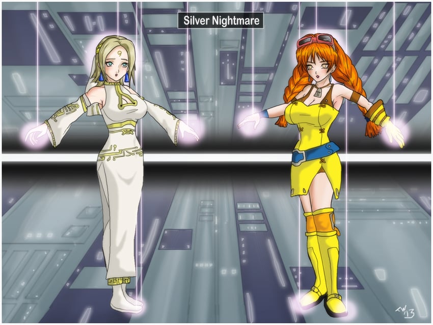 aika and fina (eternal arcadia) drawn by trishbot