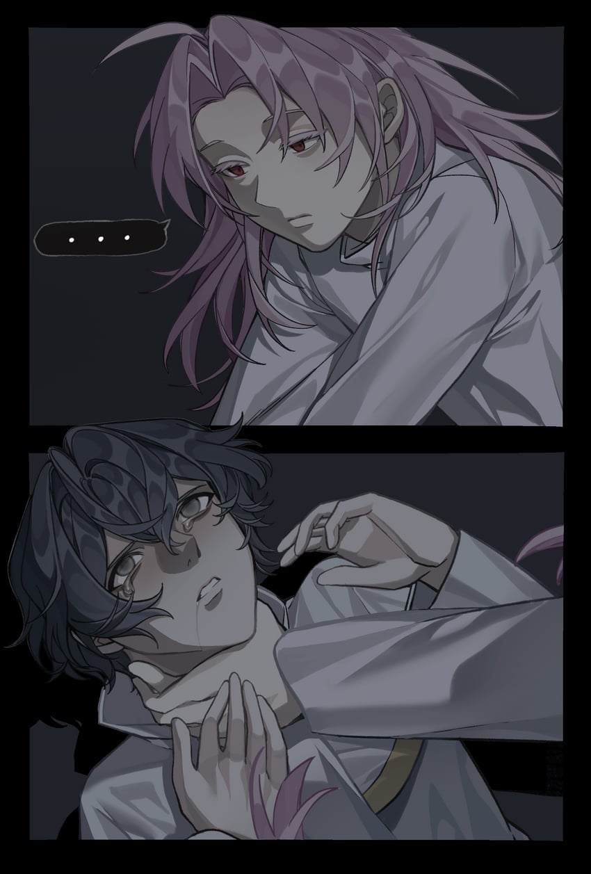 hatsutori hajime and utsugi noriyuki (saibou shinkyoku) drawn by chunaizhanshi23057