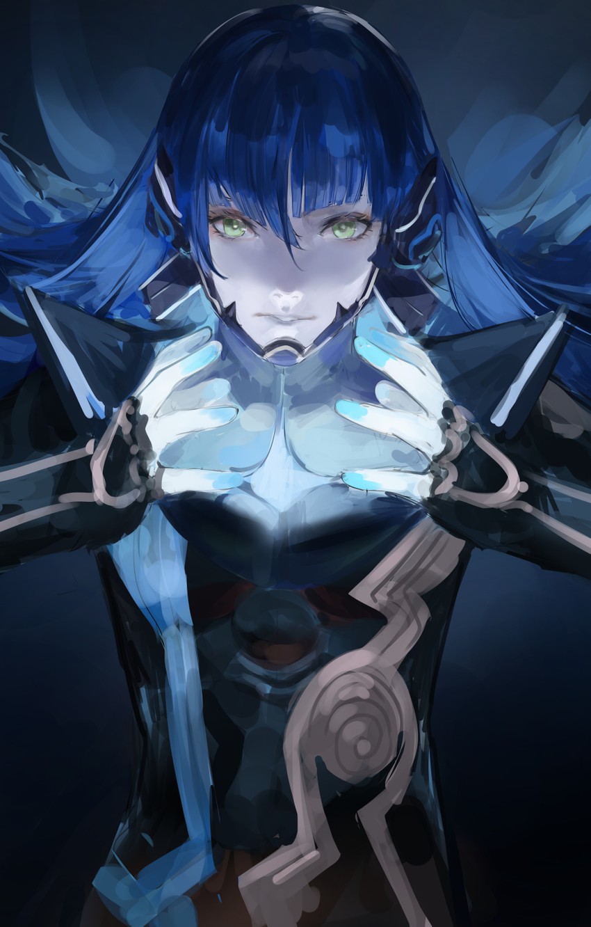 protagonist (shin megami tensei and 1 more) drawn by blazpu