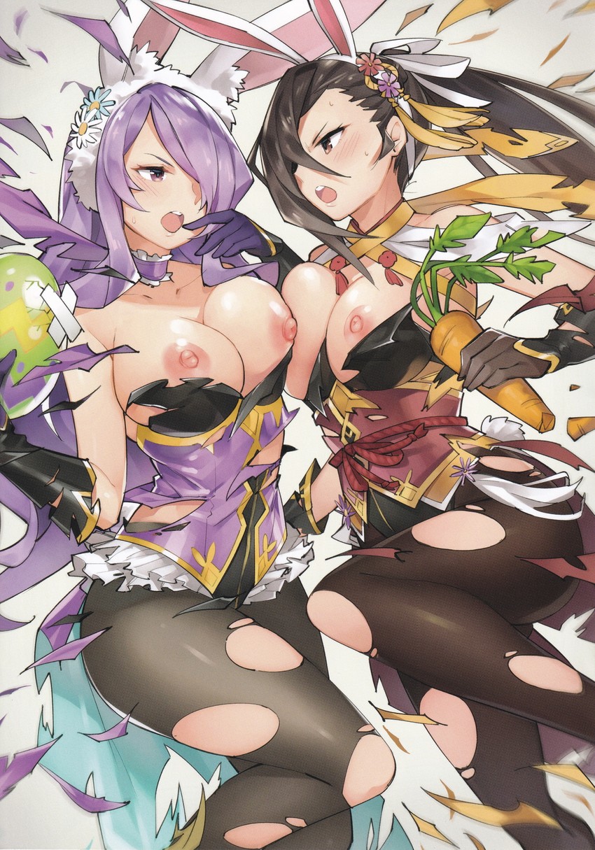 camilla and kagero (fire emblem and 2 more) drawn by ge-b