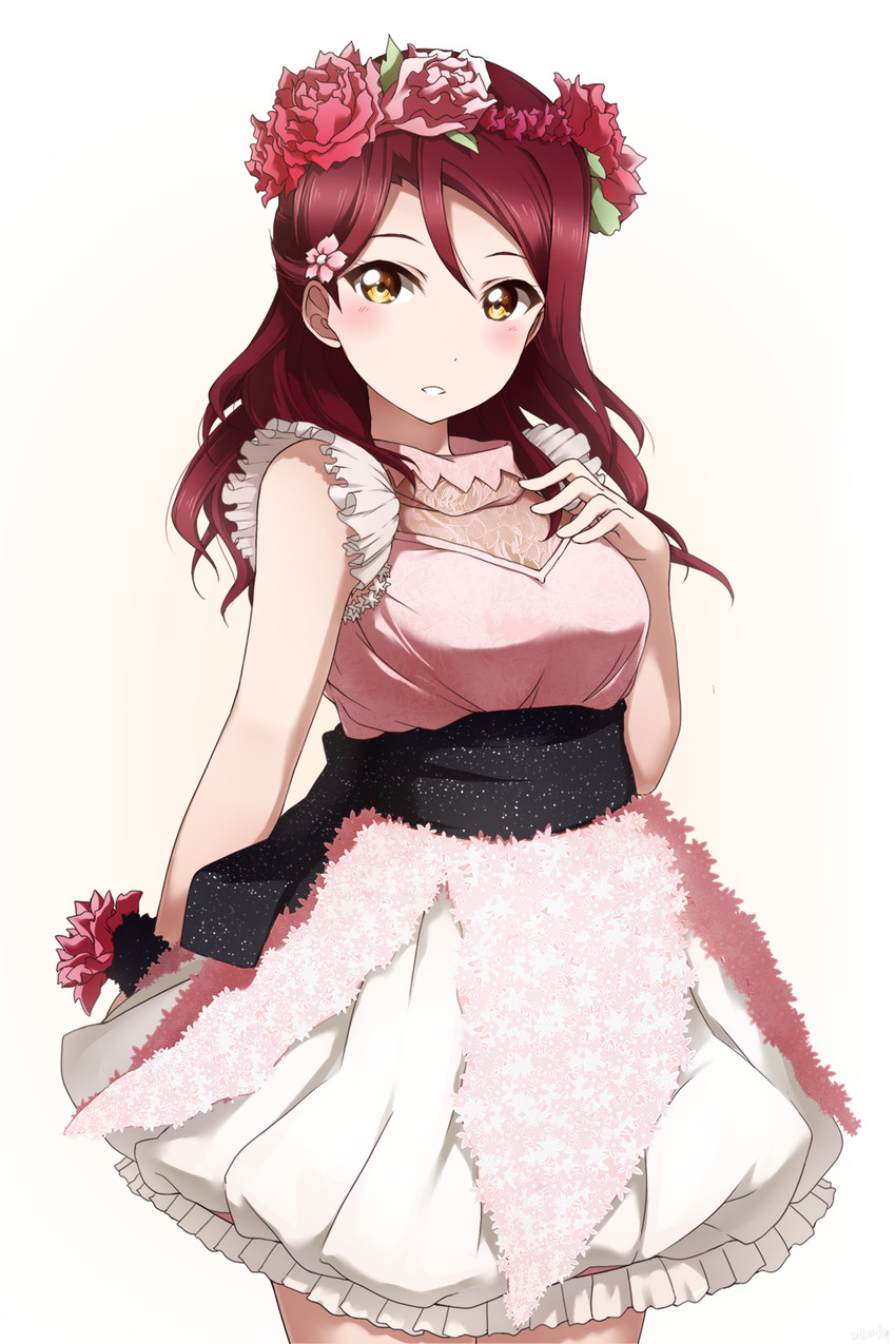 sakurauchi riko (love live! and 1 more) drawn by shiimai