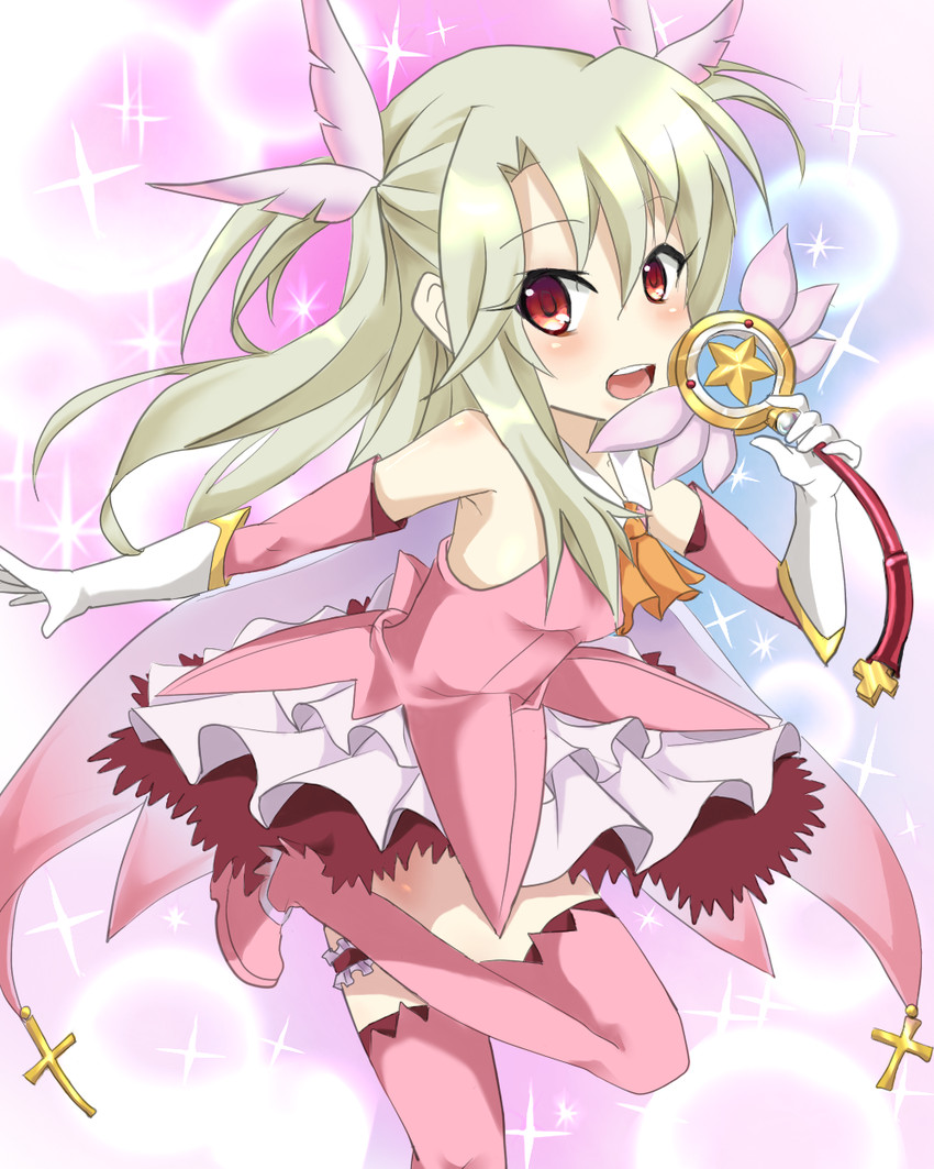 illyasviel von einzbern and prisma illya (fate and 1 more) drawn by ji_dan