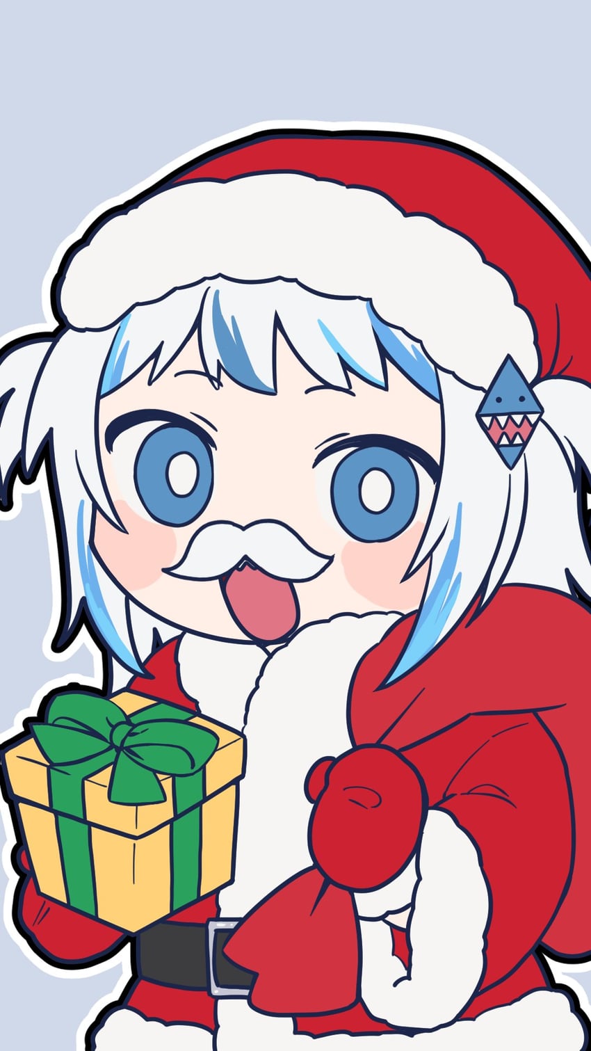 gawr gura (hololive and 1 more) drawn by 9am9am9am