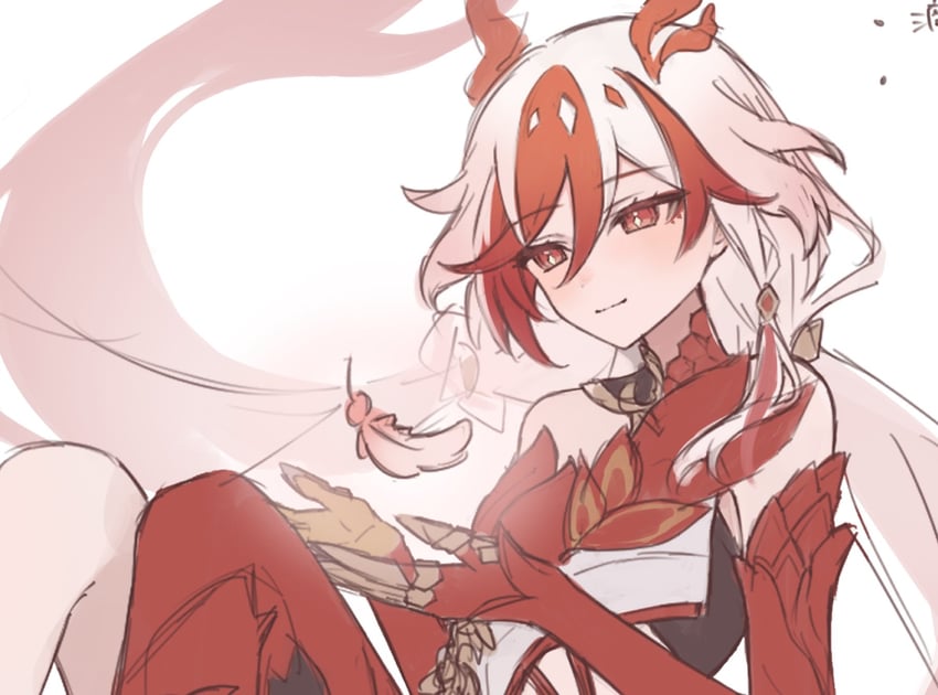 fu hua (honkai and 1 more) drawn by kubikori