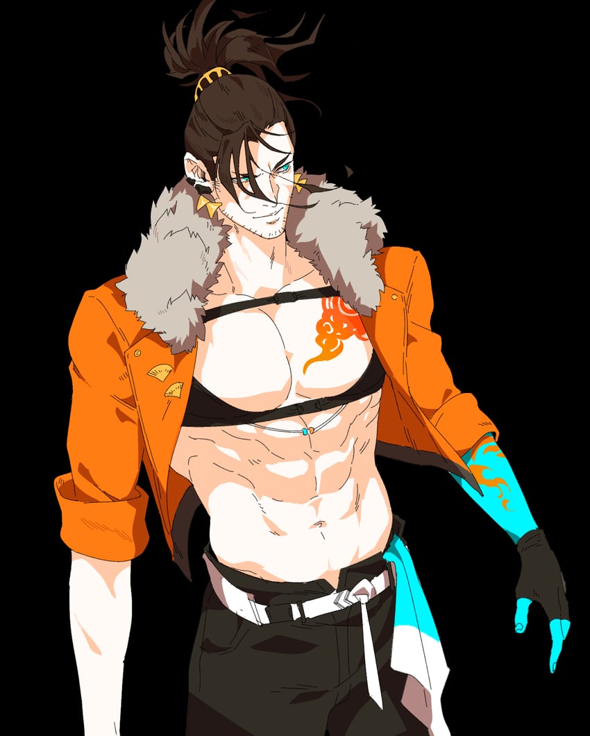 josuiji shinri (holostars and 1 more) drawn by screetuber