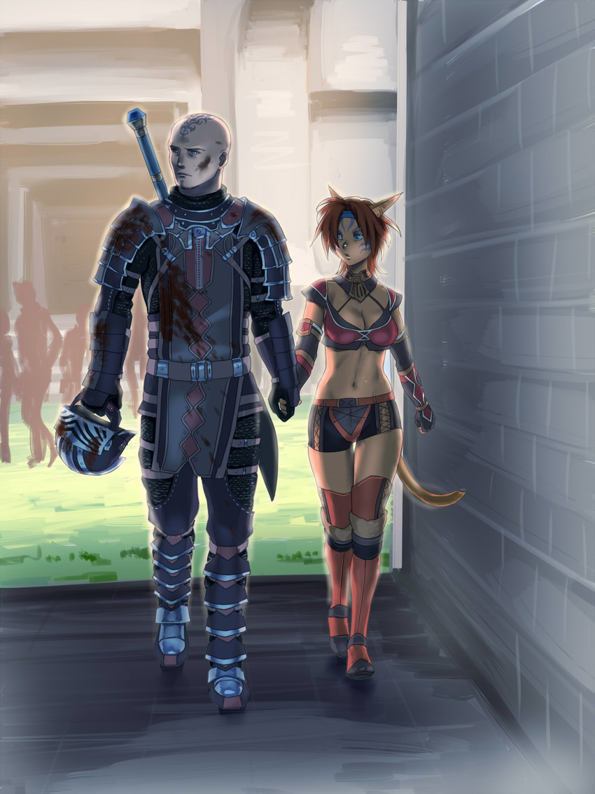 adventurer (final fantasy and 1 more) drawn by yuccoshi