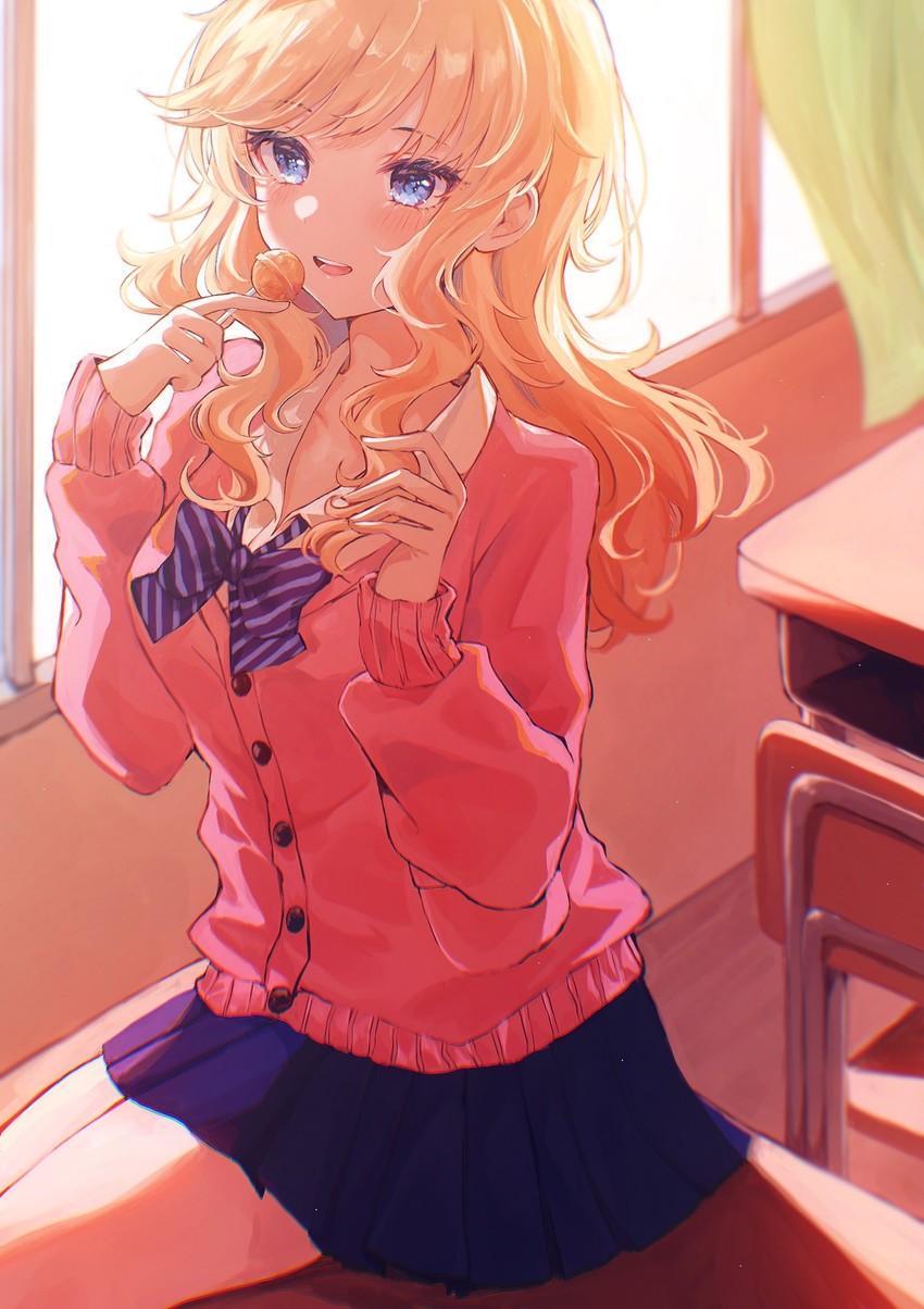 ohtsuki yui (idolmaster and 2 more) drawn by rua_(idv)