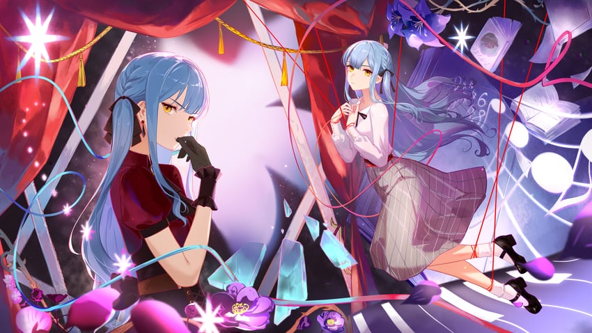 togawa sakiko and oblivionis (bang dream! and 1 more) drawn by 1zayoihypoxia