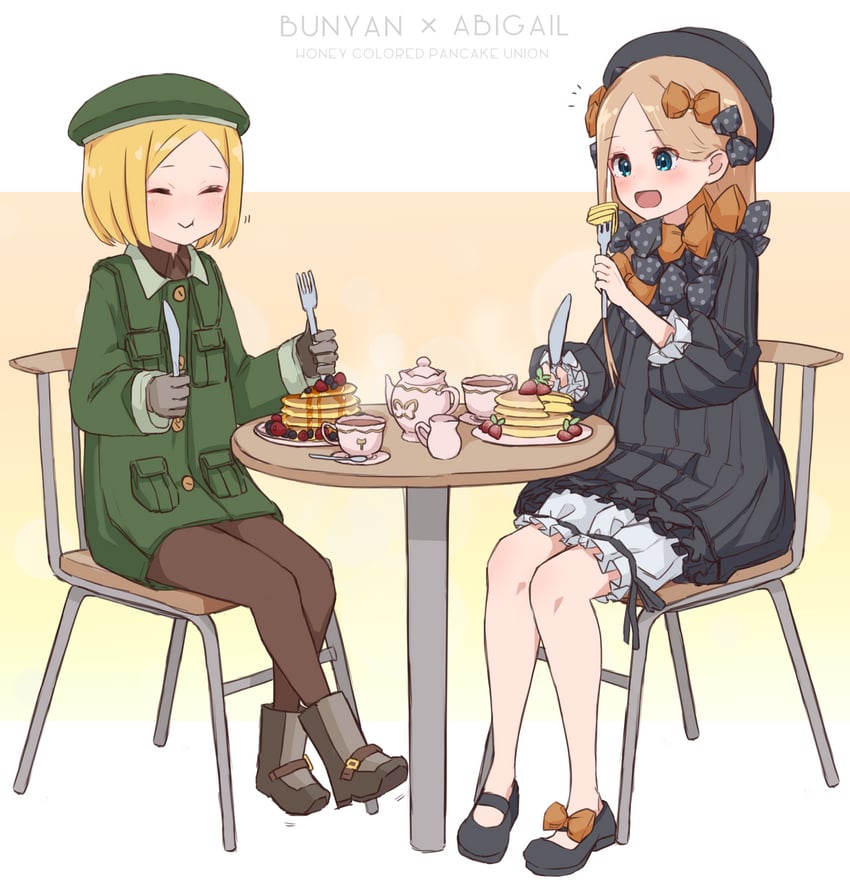 abigail williams and paul bunyan (fate and 1 more) drawn by kopaka_(karda_nui)