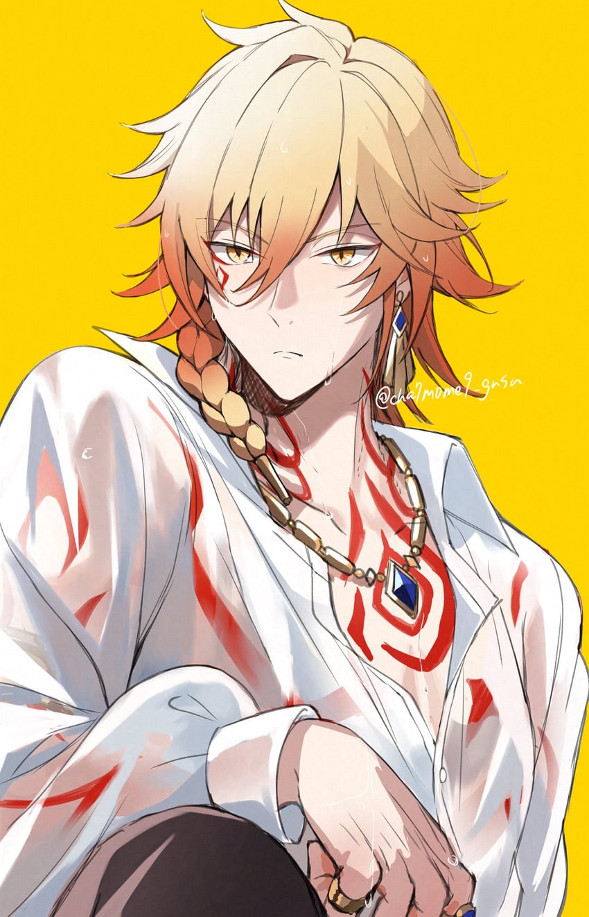 mydei (honkai and 1 more) drawn by cha7mome9_gnsn