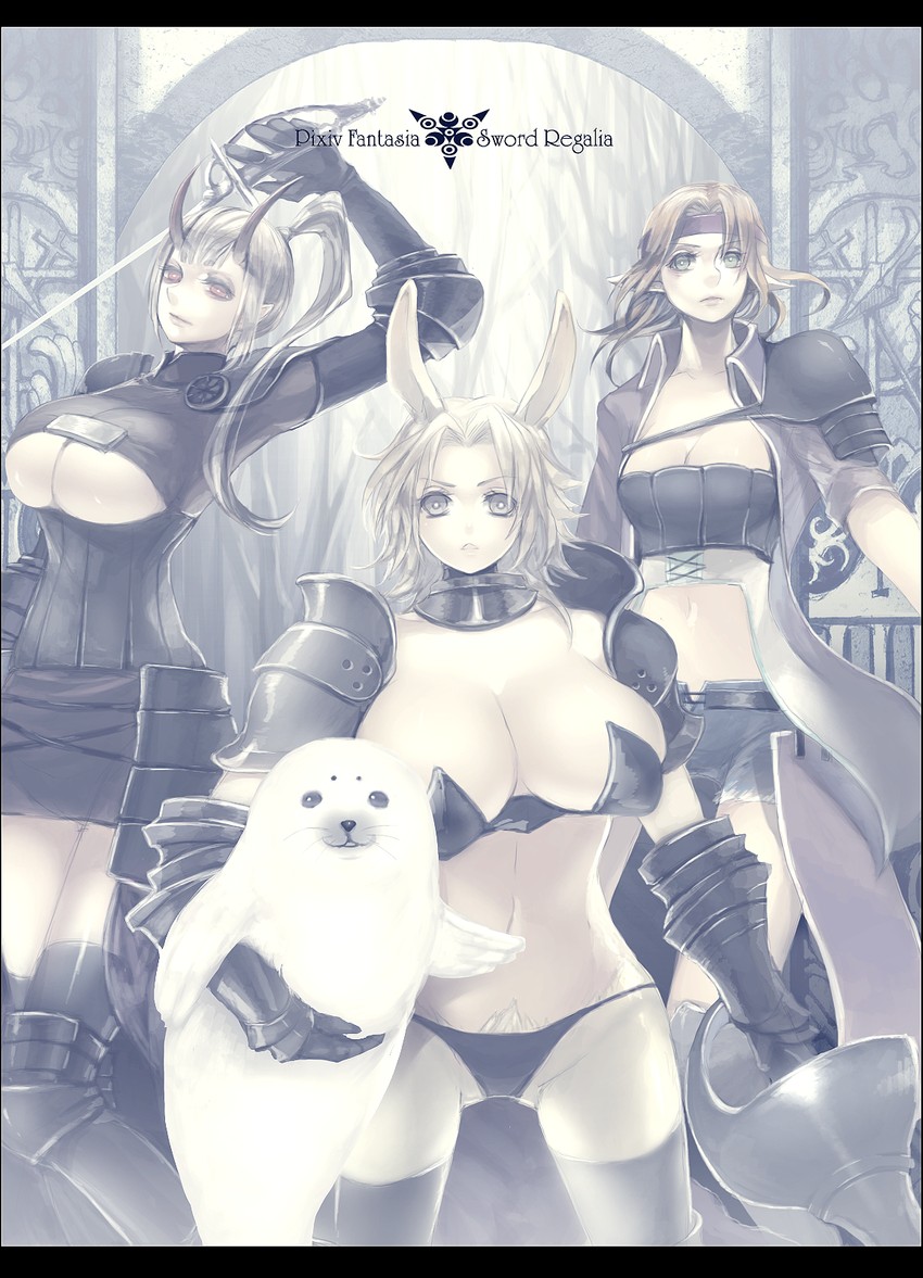 bertolucci, shandy, and lucille tregar (pixiv fantasia and 1 more) drawn by nicole_pmonachi