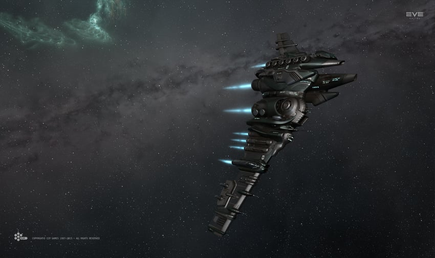eve online drawn by salvo_(willem_van_biljon)