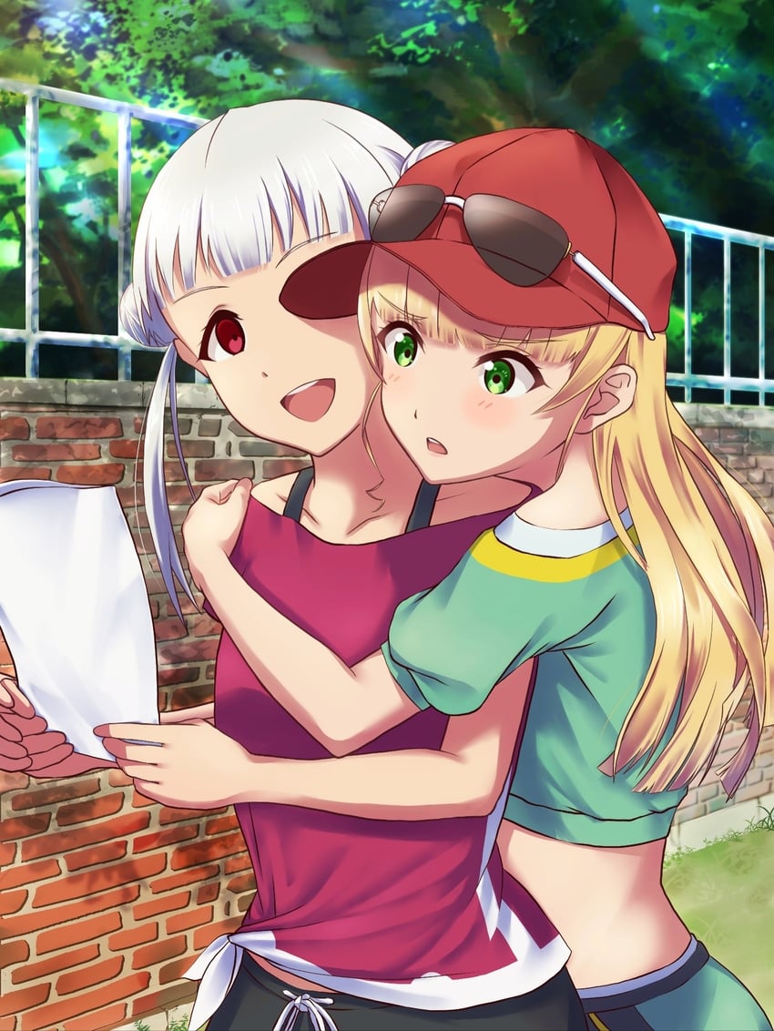 heanna sumire and arashi chisato (love live! and 1 more) drawn by supra_is_black_(altea)