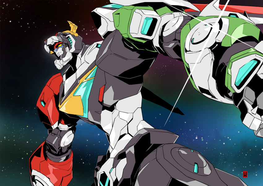 golion and lion voltron (voltron and 1 more) drawn by harymachinegun