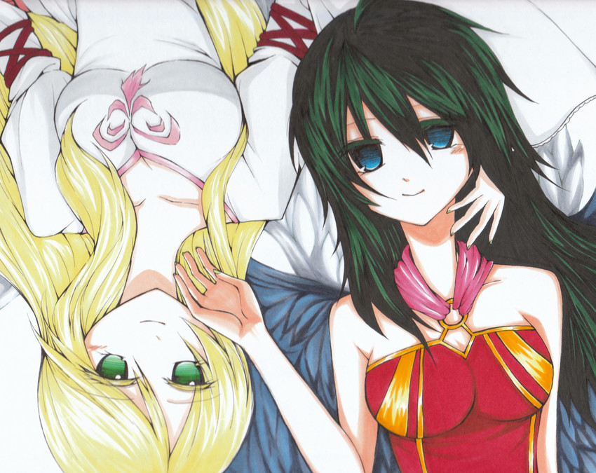 leanne and vika (fire emblem and 2 more) drawn by gatona