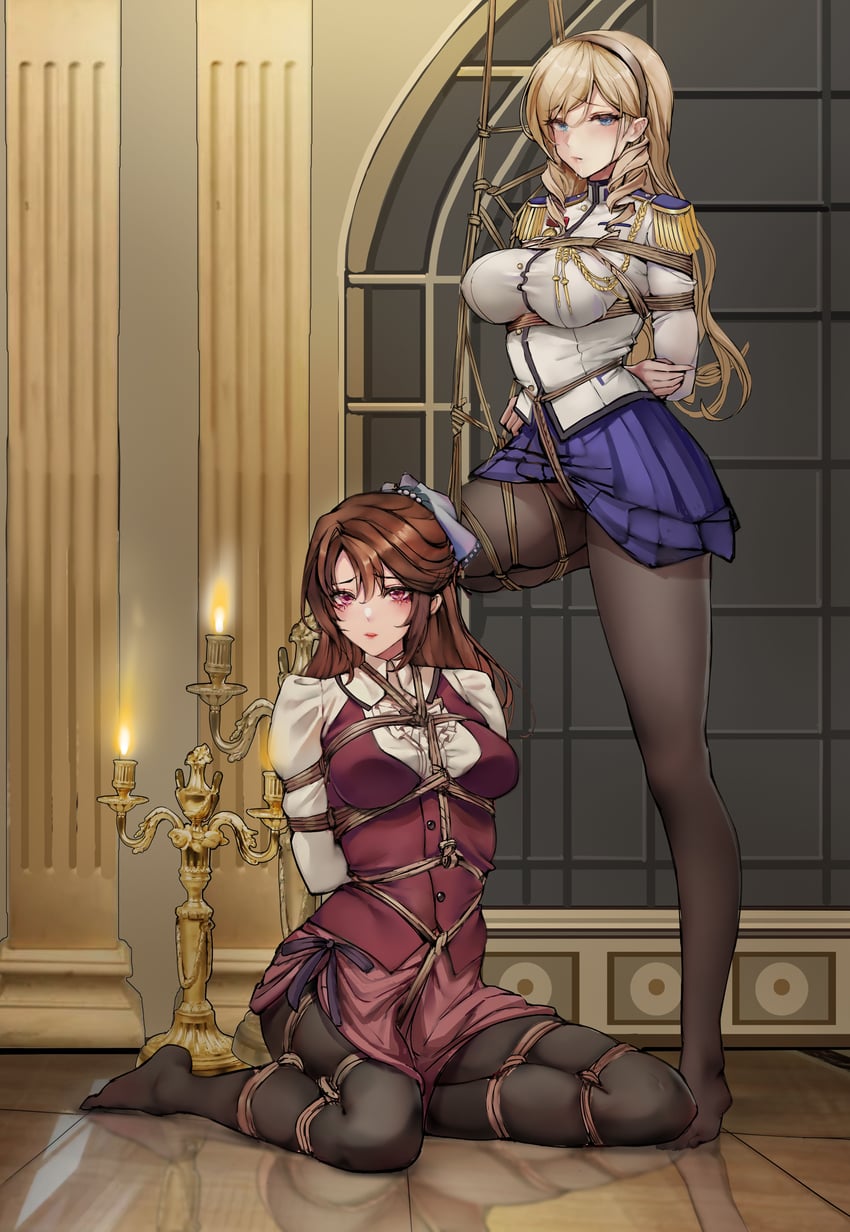 celia kumani entory and zenouji miki (walkure romanze and 1 more) drawn by gdhs