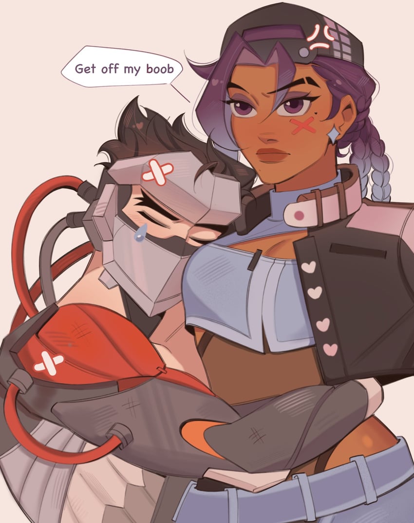 sombra, genji, blackwatch genji, and slay star sombra (overwatch) drawn by kaiwankon